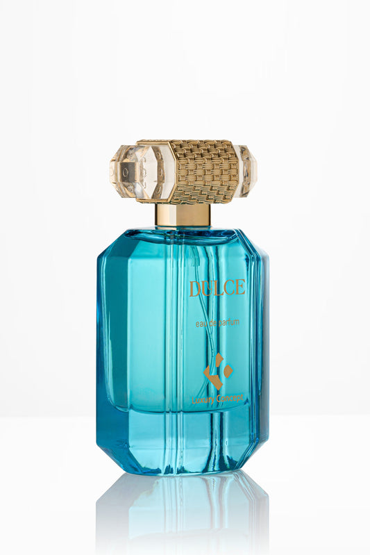 Dulce by Luxury Concept, fragrance bottle and packaging