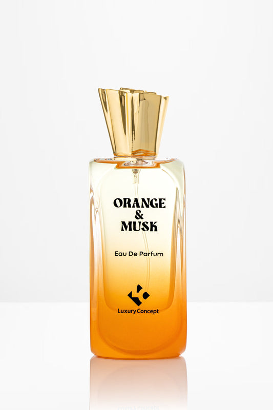 Orange and Musk by Luxury Concept, fragrance bottle and packaging