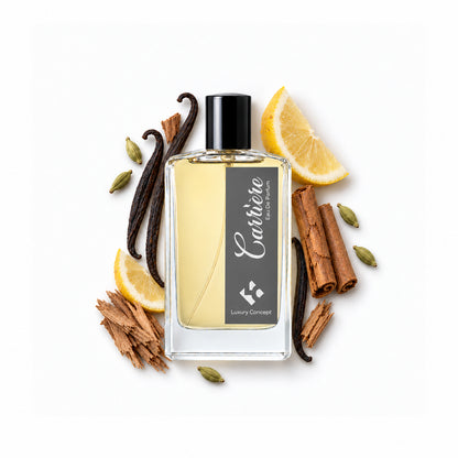 Carriere is an afforable perfume from Luxury Concept. It has fresh spicy perfume notes. We can categorise it as a cardomom perfume even. It smells like a sweet gourmand perfume a bit