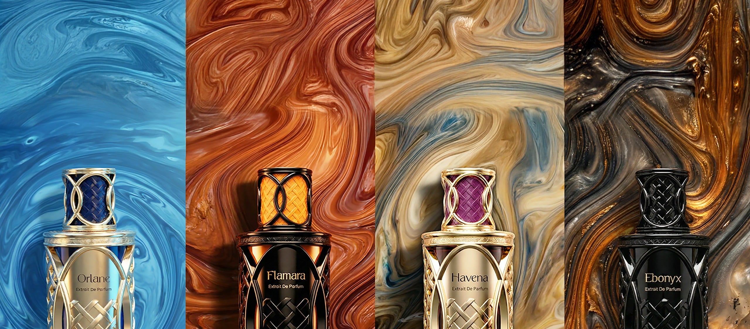Cosmos collection based on planet archetypes with fresh perfumes for summer, warm perfumes and fruity perfumes. Also Havena - Gourmand perfume