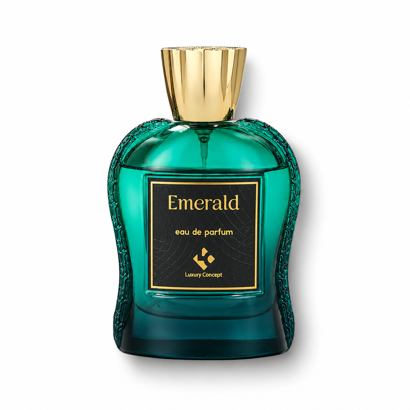 Emerald eau de parfum is a fresh floral perfume for women from Luxury concept