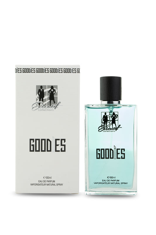 Goodies by Luxury Concept, fragrance bottle and packaging